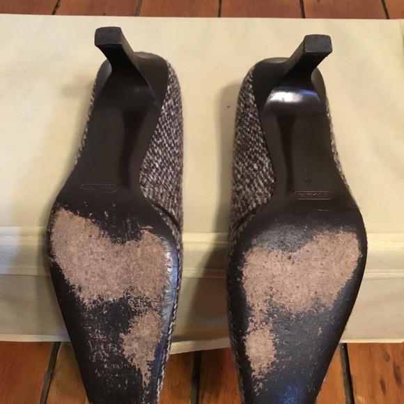 Vintage COACH tweed pumps - Picture 5 of 7